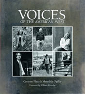 book cover for voices of the american west